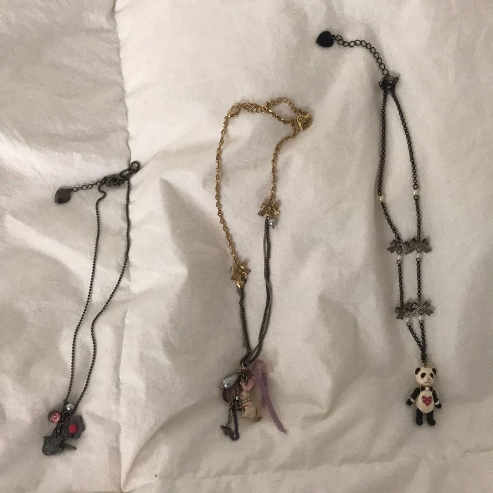 Betsy Johnson Necklace bundle!